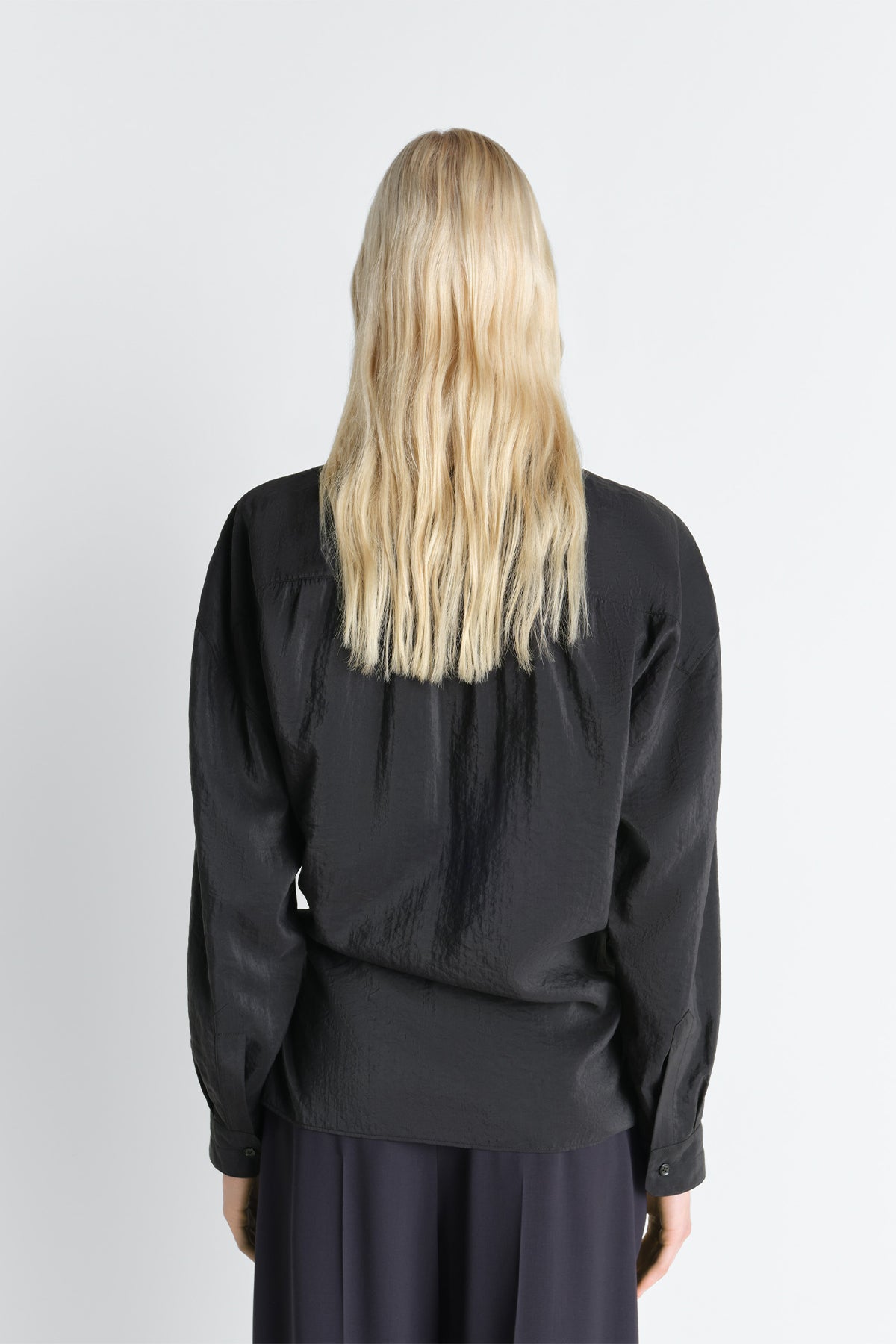 LEMAIRE | STRAIGHT COLLAR TWISTED SHIRT