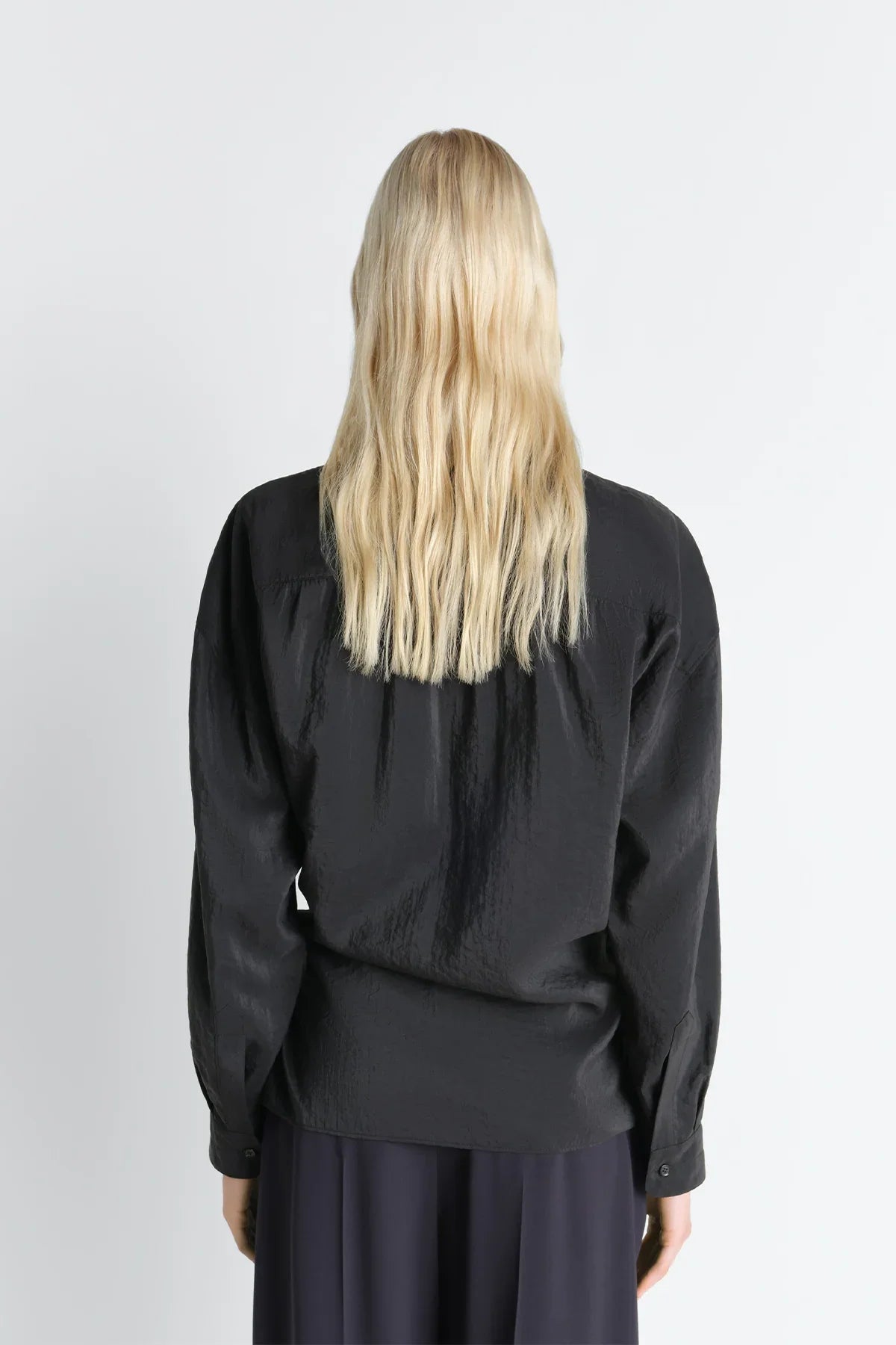 LEMAIRE | STRAIGHT COLLAR TWISTED SHIRT