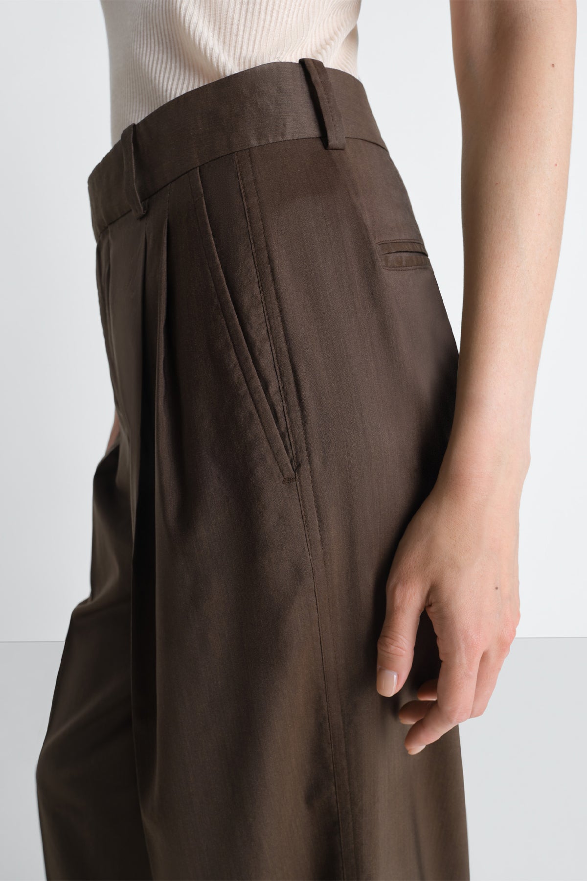 LEMAIRE | PLEATED LARGE PANTS