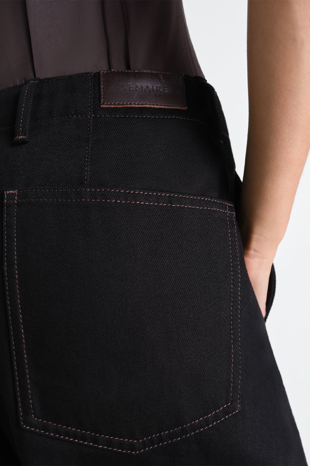 LEMAIRE | WOMEN'S TWISTED BELTED PANTS