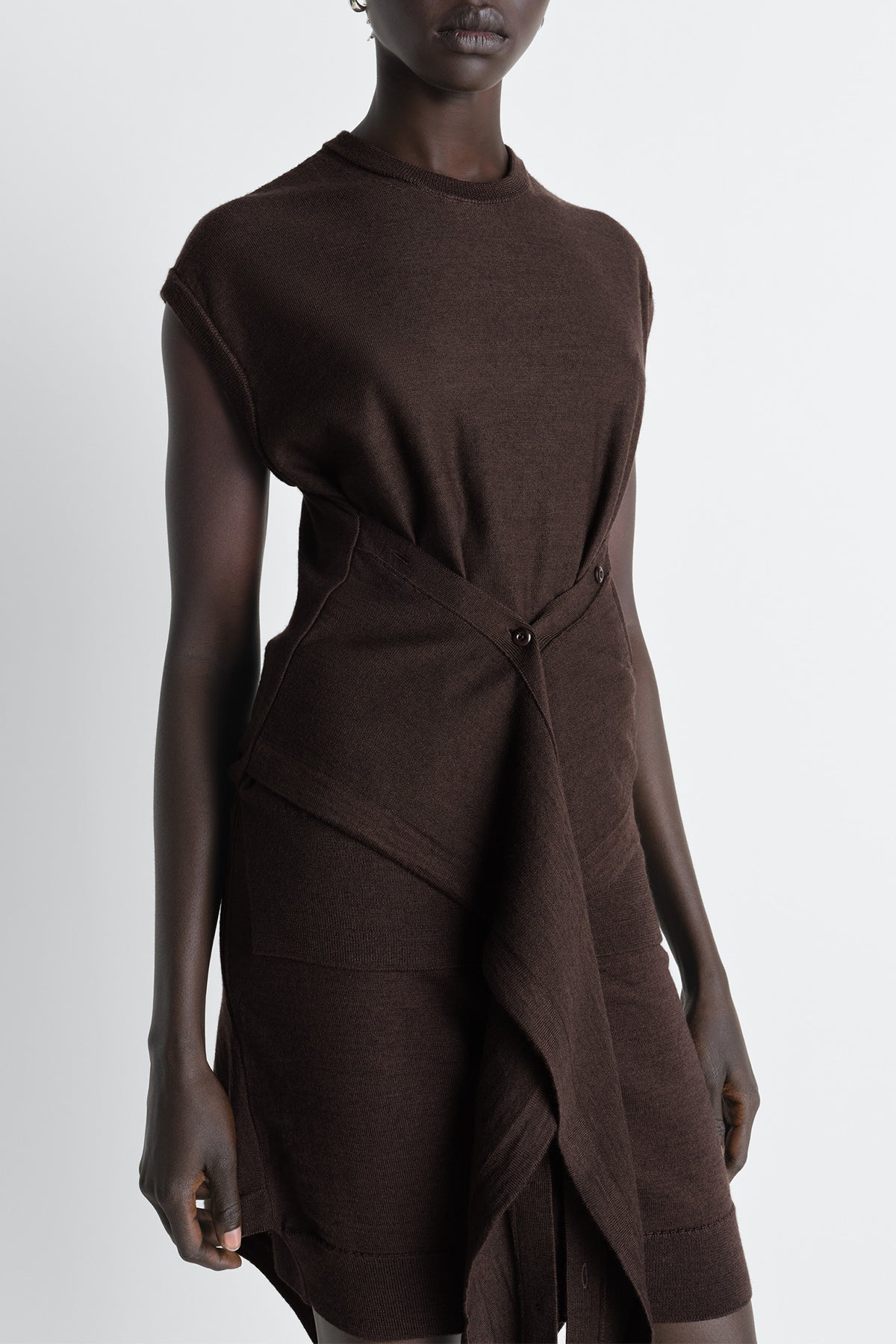 LEMAIRE | SLEEVELESS BUTTONED TOP