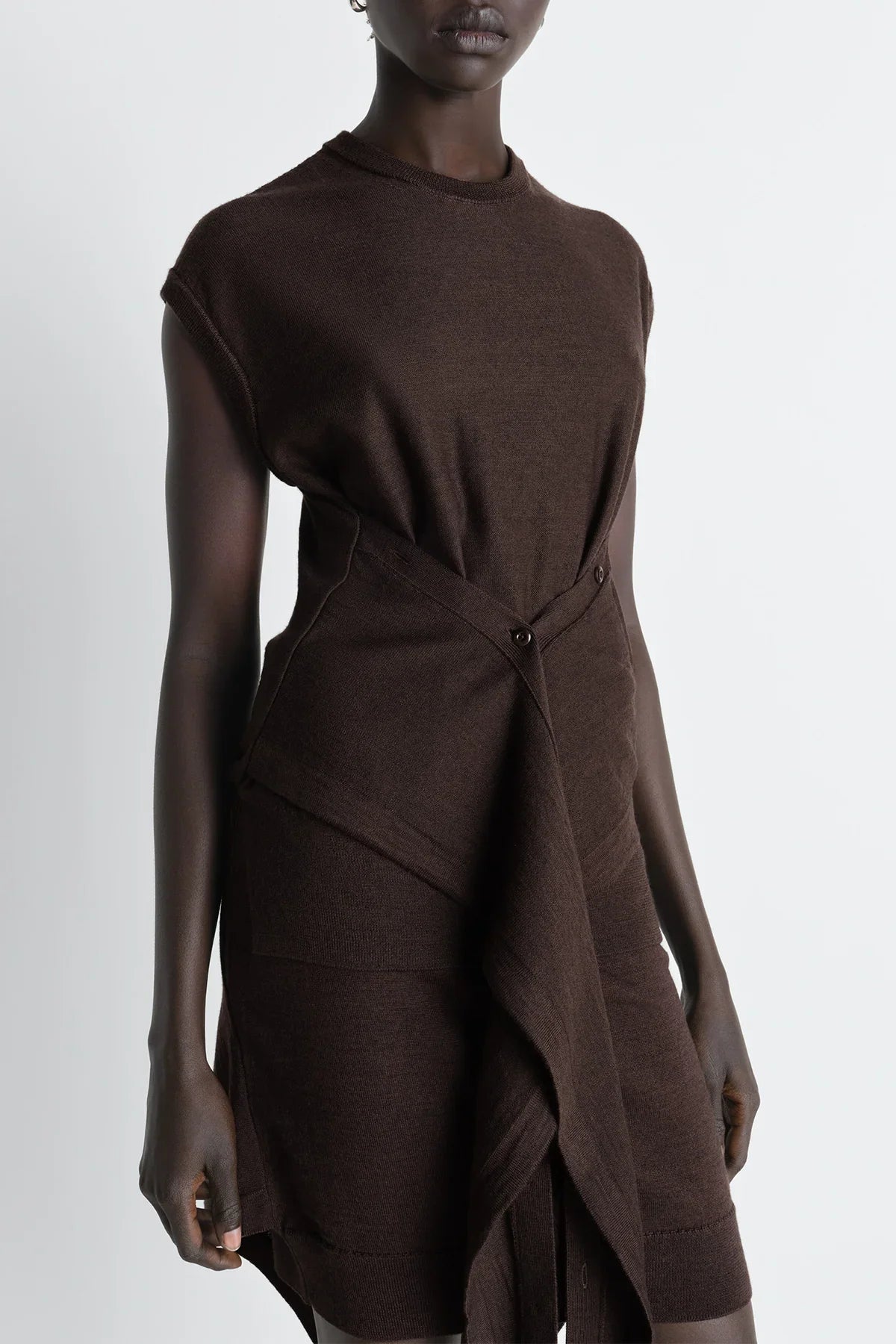 LEMAIRE | SLEEVELESS BUTTONED TOP