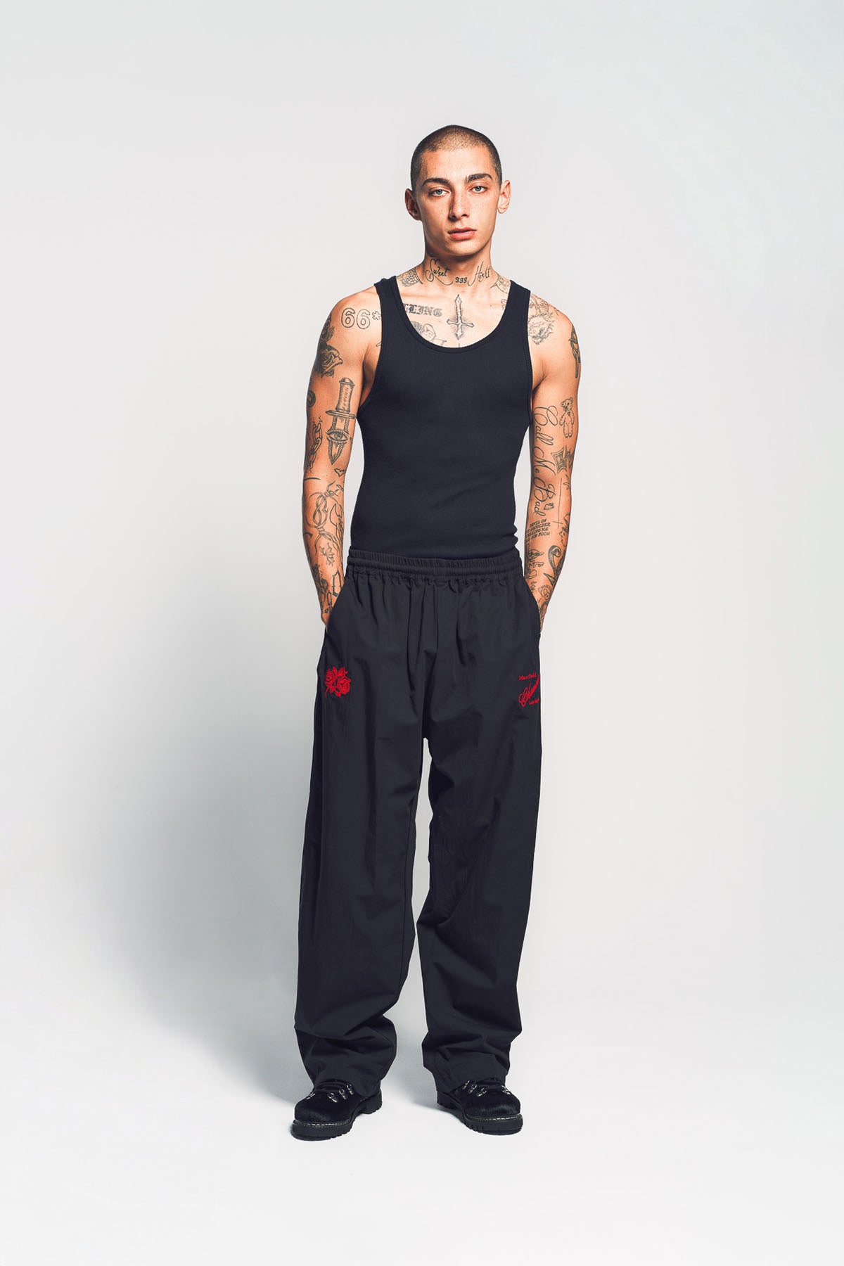 WILLY CHAVARRIA | MAXFIELD RUFF RIDER TRACK PANTS