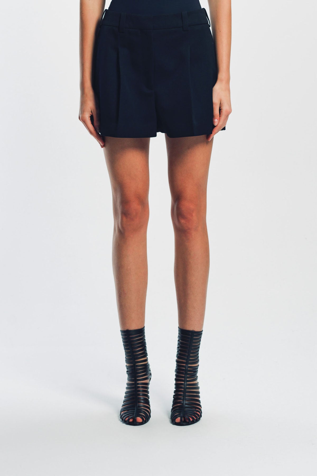 GIVENCHY | PLEATED WOOL SHORTS