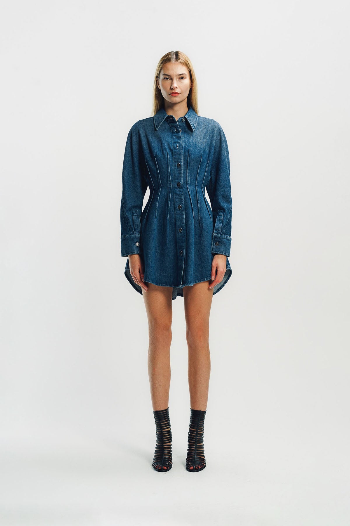 GIVENCHY | DENIM COCOON DRESS