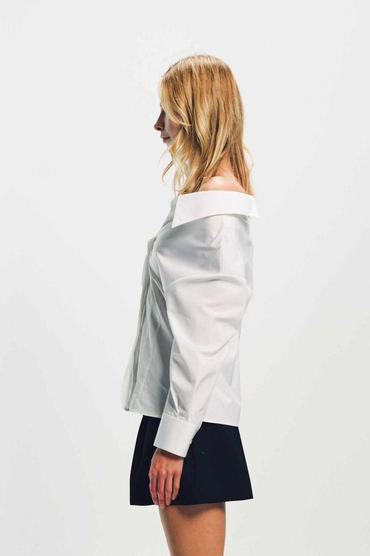 GIVENCHY | SLASHED POPLIN LONG SLEEVE SHIRT