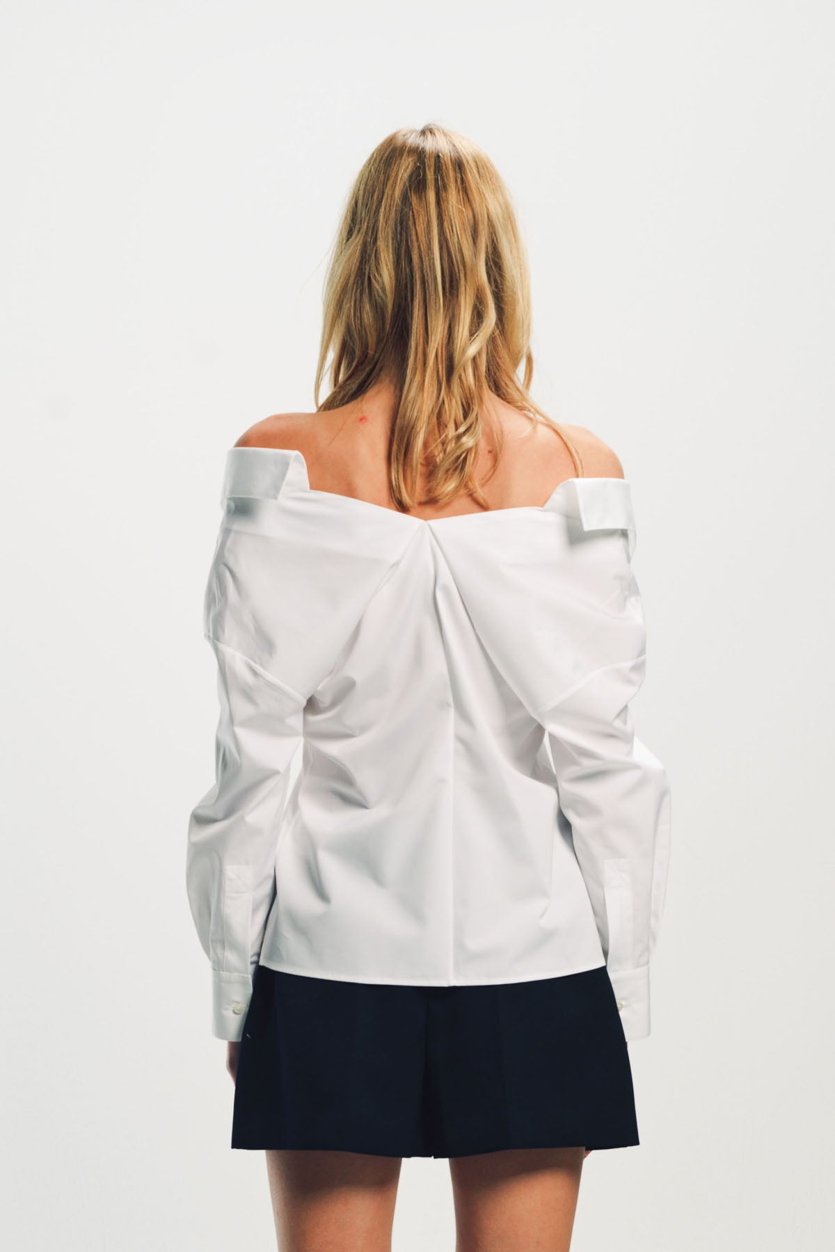 GIVENCHY | SLASHED POPLIN LONG SLEEVE SHIRT