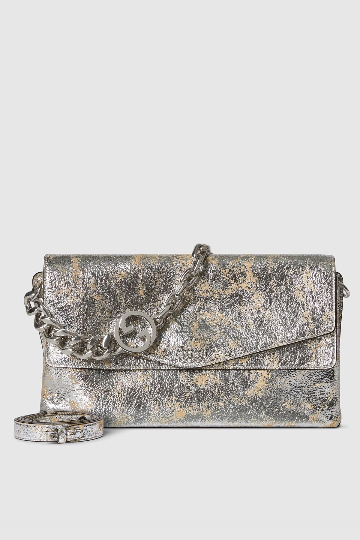 GUCCI | LARGE SHOULDER BAG WITH CHAIN