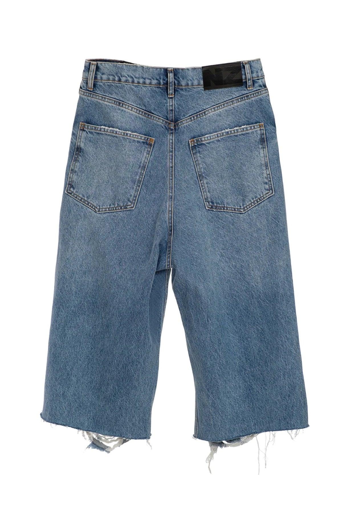 Natasha Zinko | Resort Ragged Long Shorts