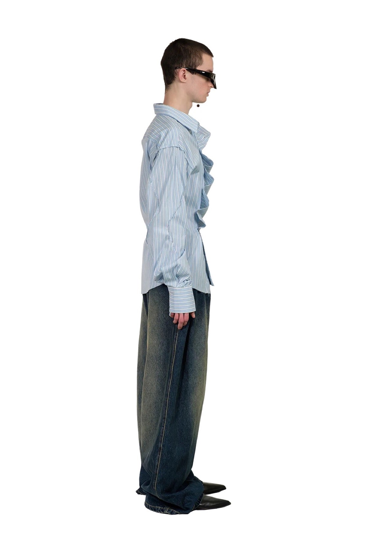 Natasha Zinko | Twisted Double Cotton Shirt