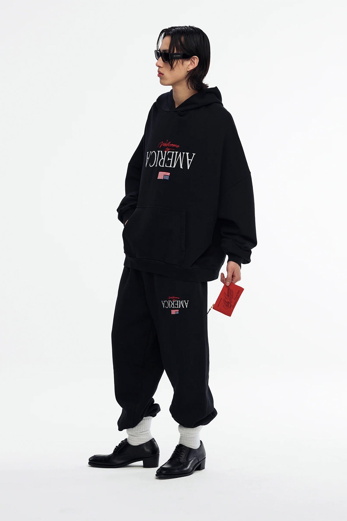 WILLY CHAVARRIA | WELCOME TO AMERICA HOOLIGAN HOODIE