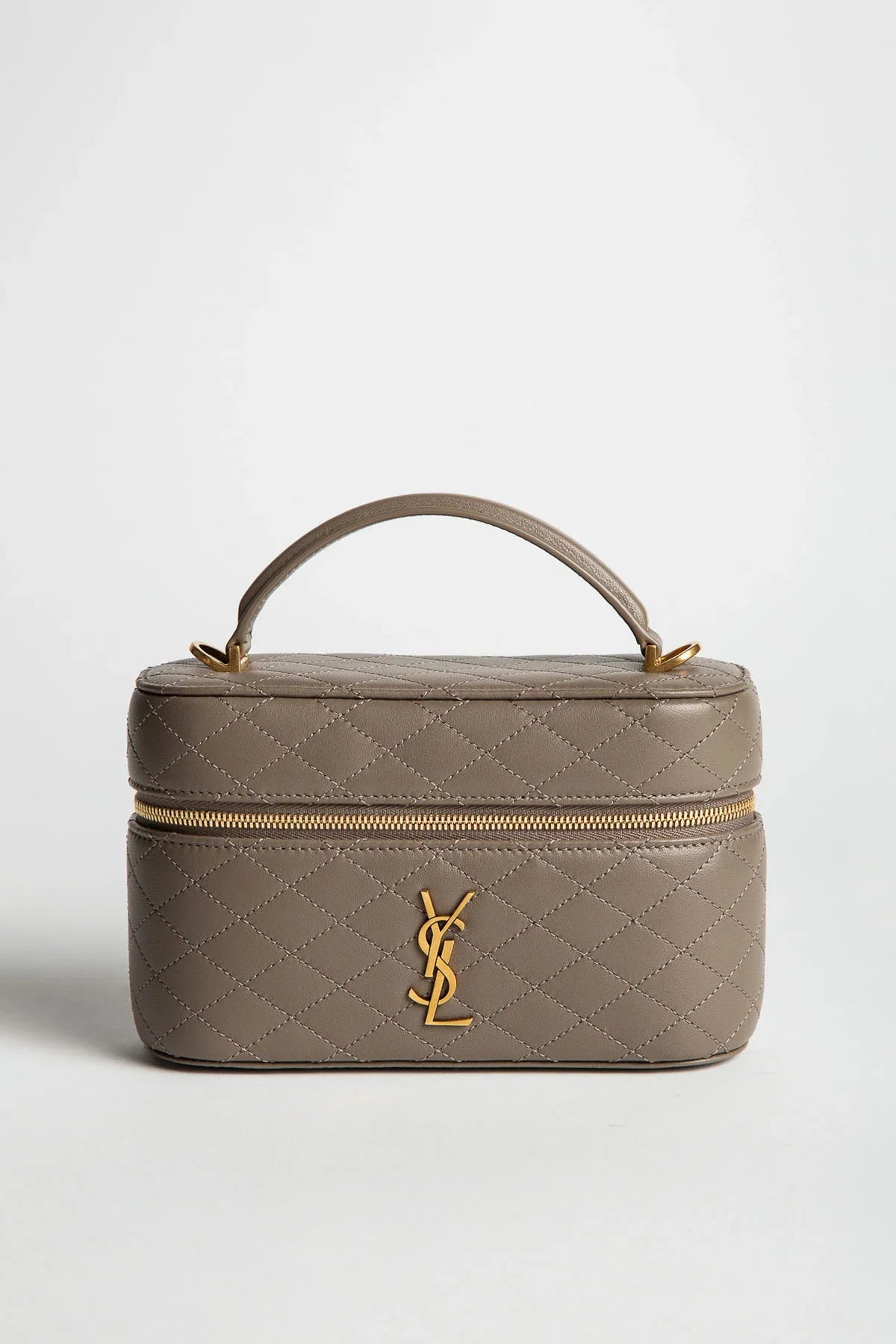 SAINT LAURENT | MINI GABY VANITY BAG IN LEATHER