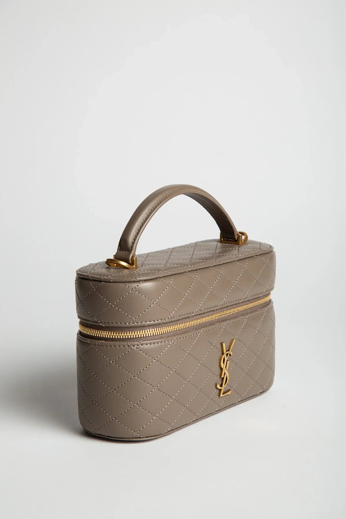 SAINT LAURENT | MINI GABY VANITY BAG IN LEATHER