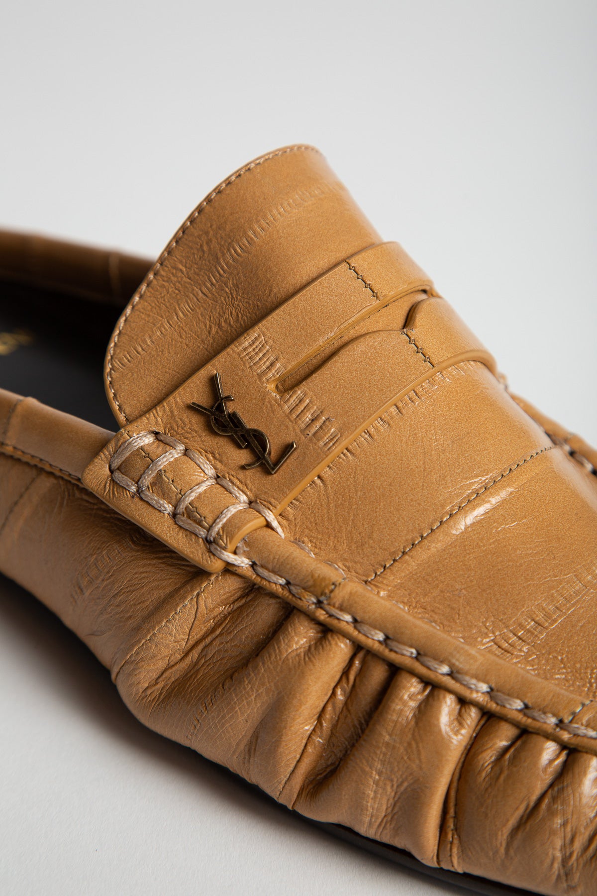 Saint Laurent | Le Loafer Mules in Eel