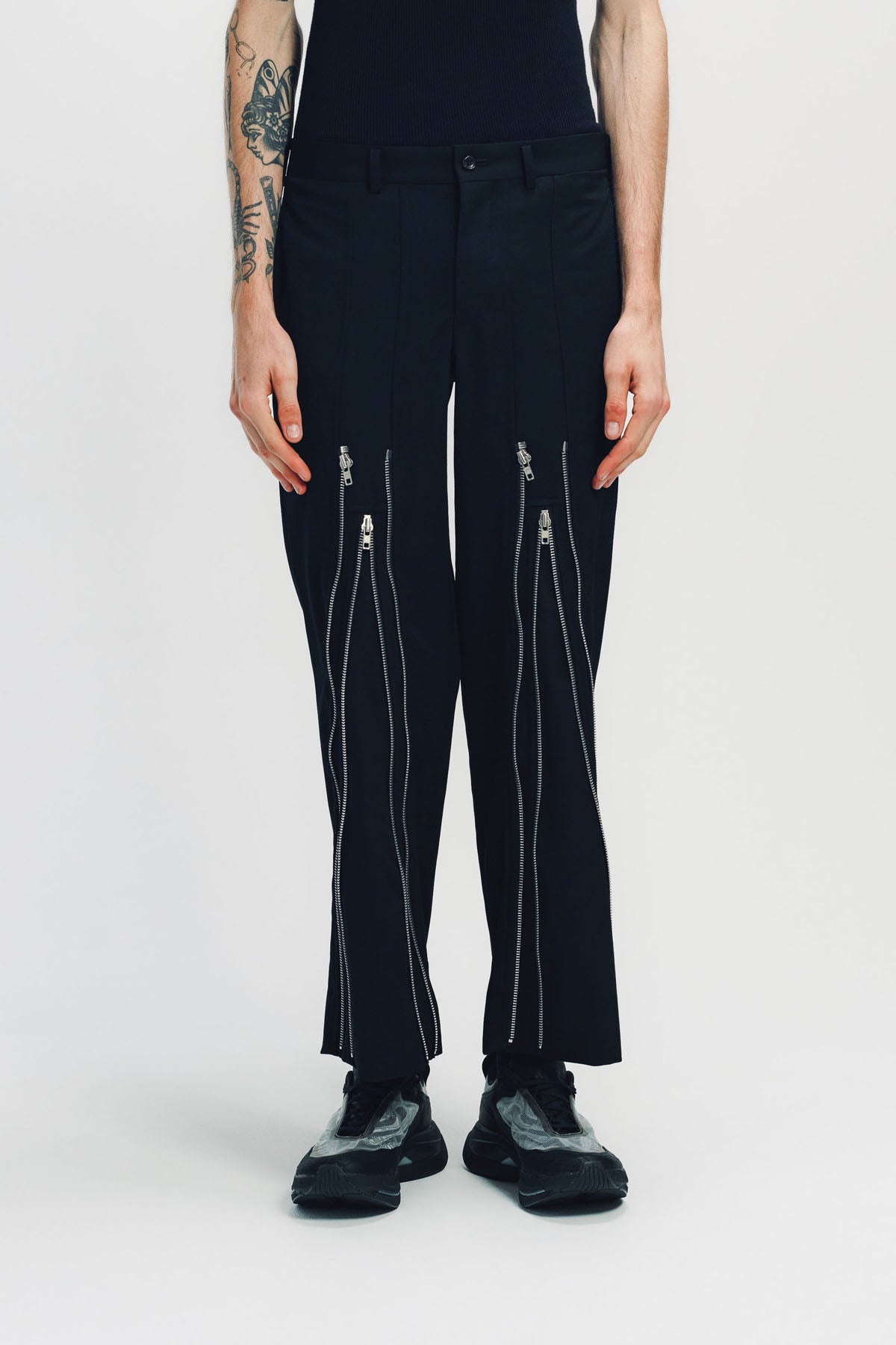 COMME DES GARCONS HOMME PLUS | FRONT ZIP PANTS