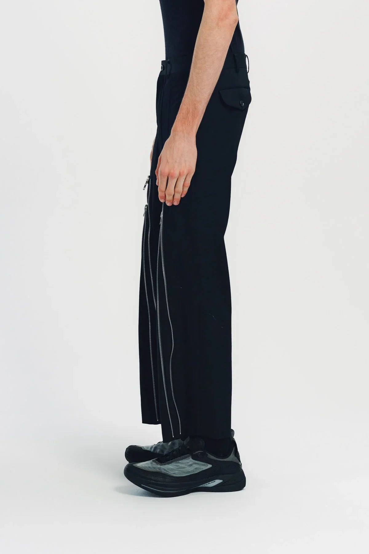 COMME DES GARCONS HOMME PLUS | FRONT ZIP PANTS