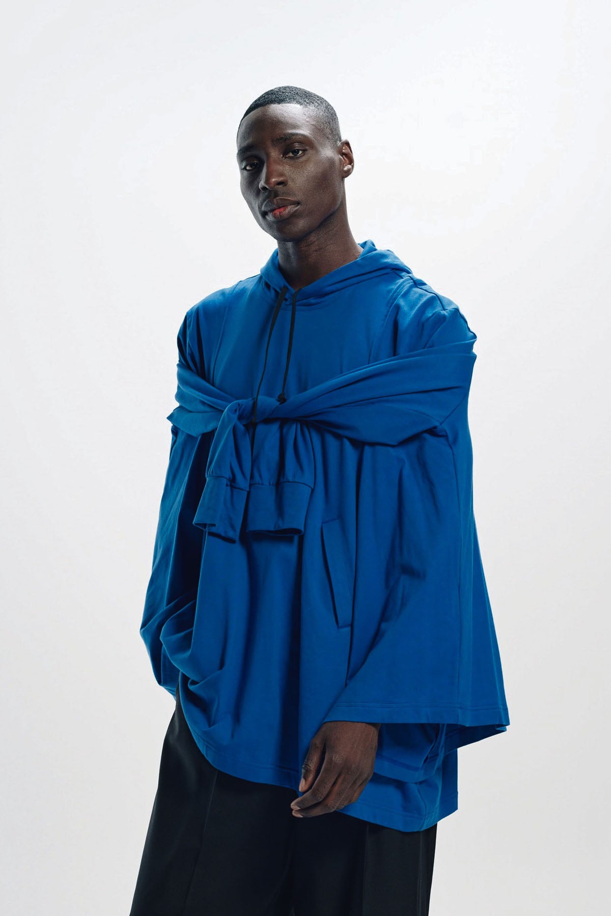 COMME DES GARCONS HOMME PLUS | LAYERED HOODIE