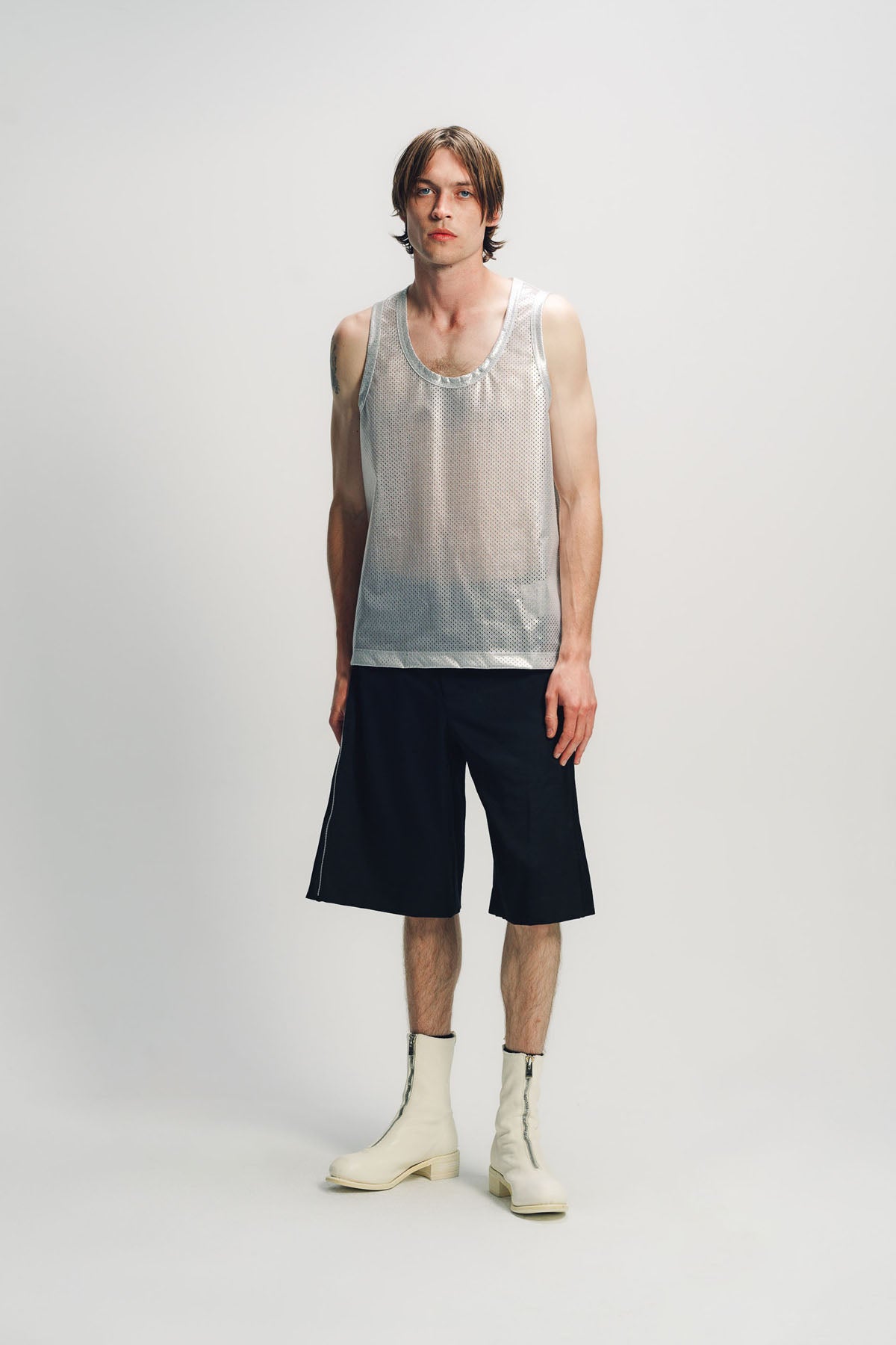 COMME DES GARCONS HOMME PLUS | MESH TANK TOP
