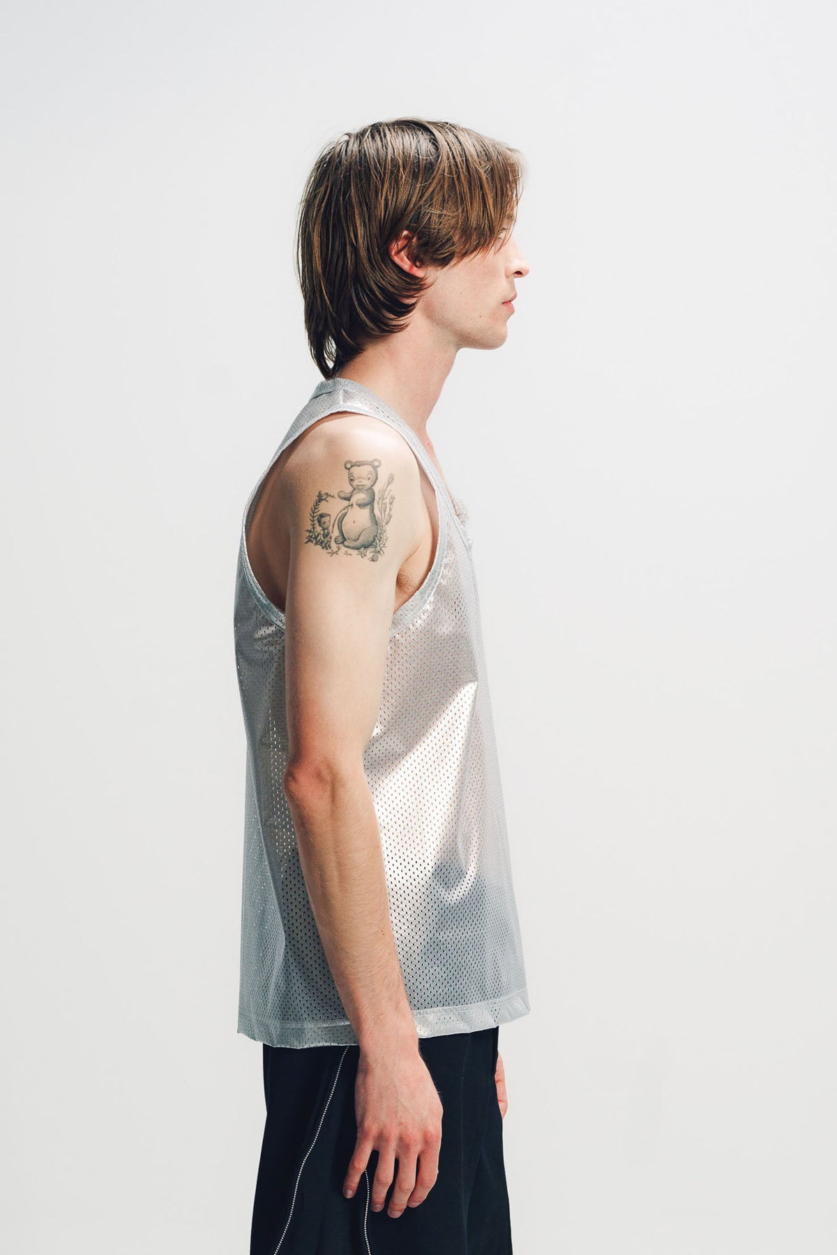 COMME DES GARCONS HOMME PLUS | MESH TANK TOP
