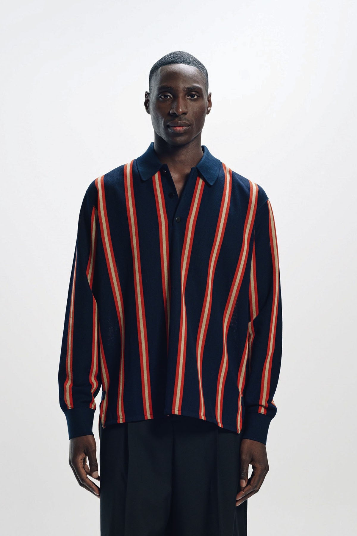 JUNYA WATANABE | STRIPED POLO