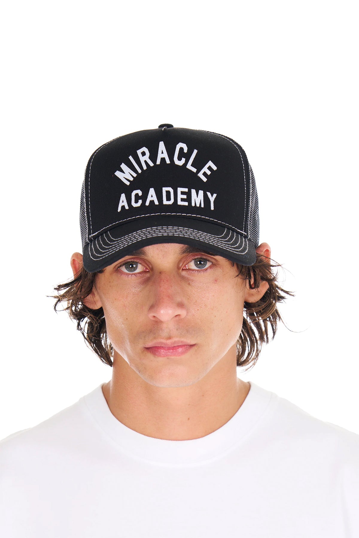 NAHMIAS | MIRACLE ACADEMY CONTRAST TRUCKER HAT