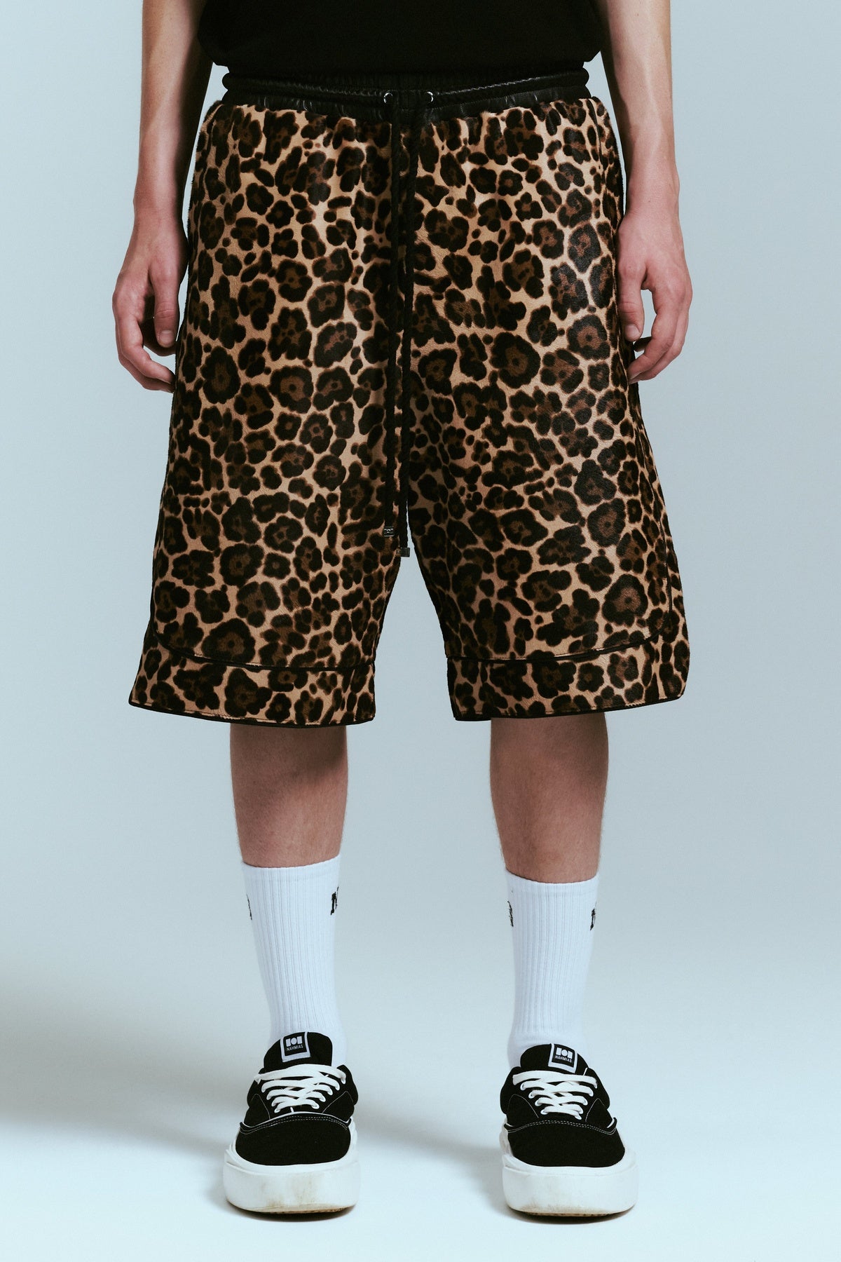 NAHMIAS | LEOPARD BASKETBALL SHORTS