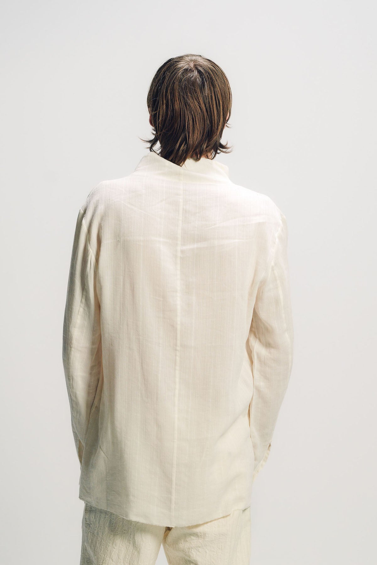 K'ANG | OPEN COLLAR SHIRT