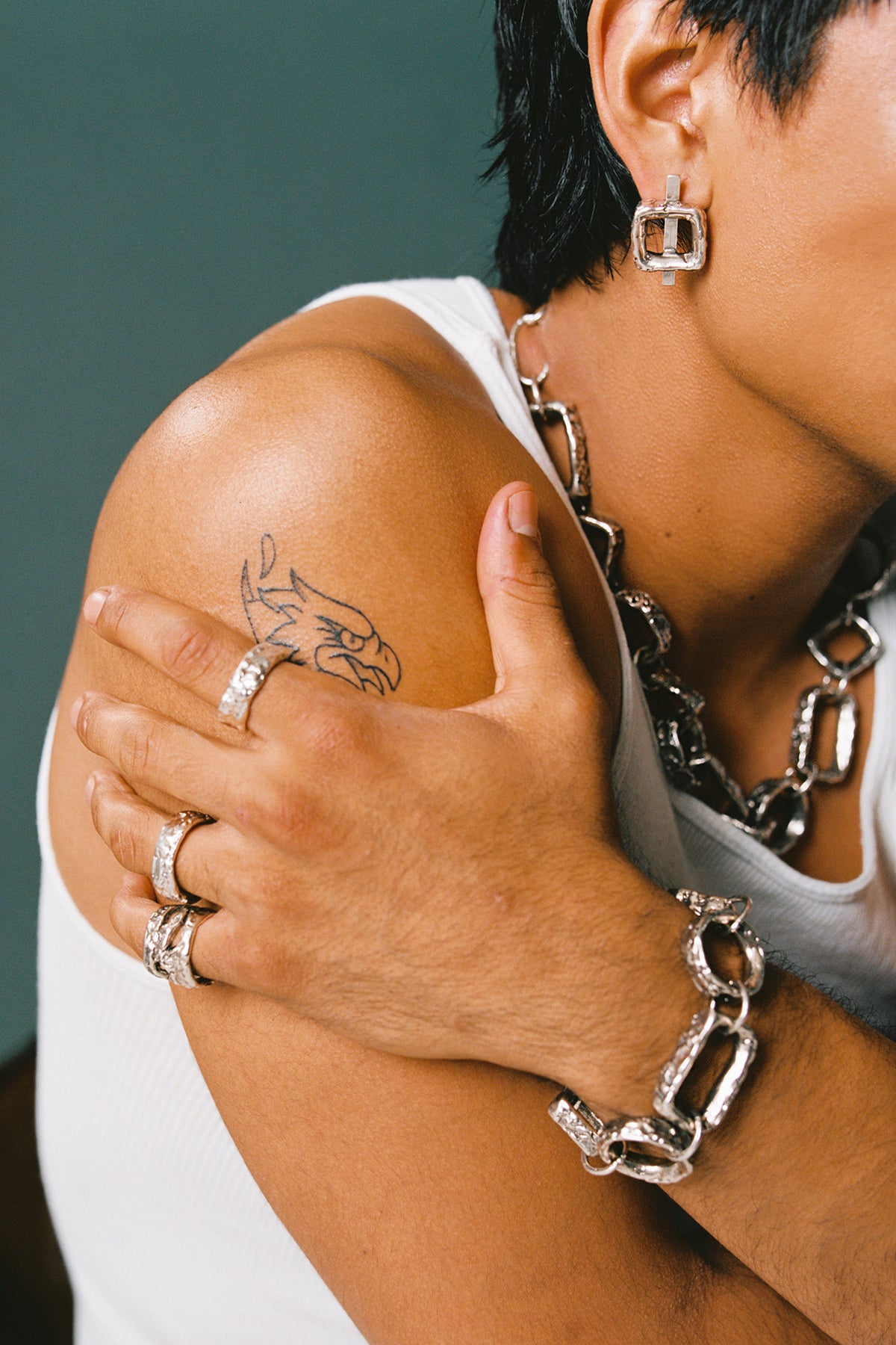 ELIZABETH HOOPER | STACK WAX RING V1