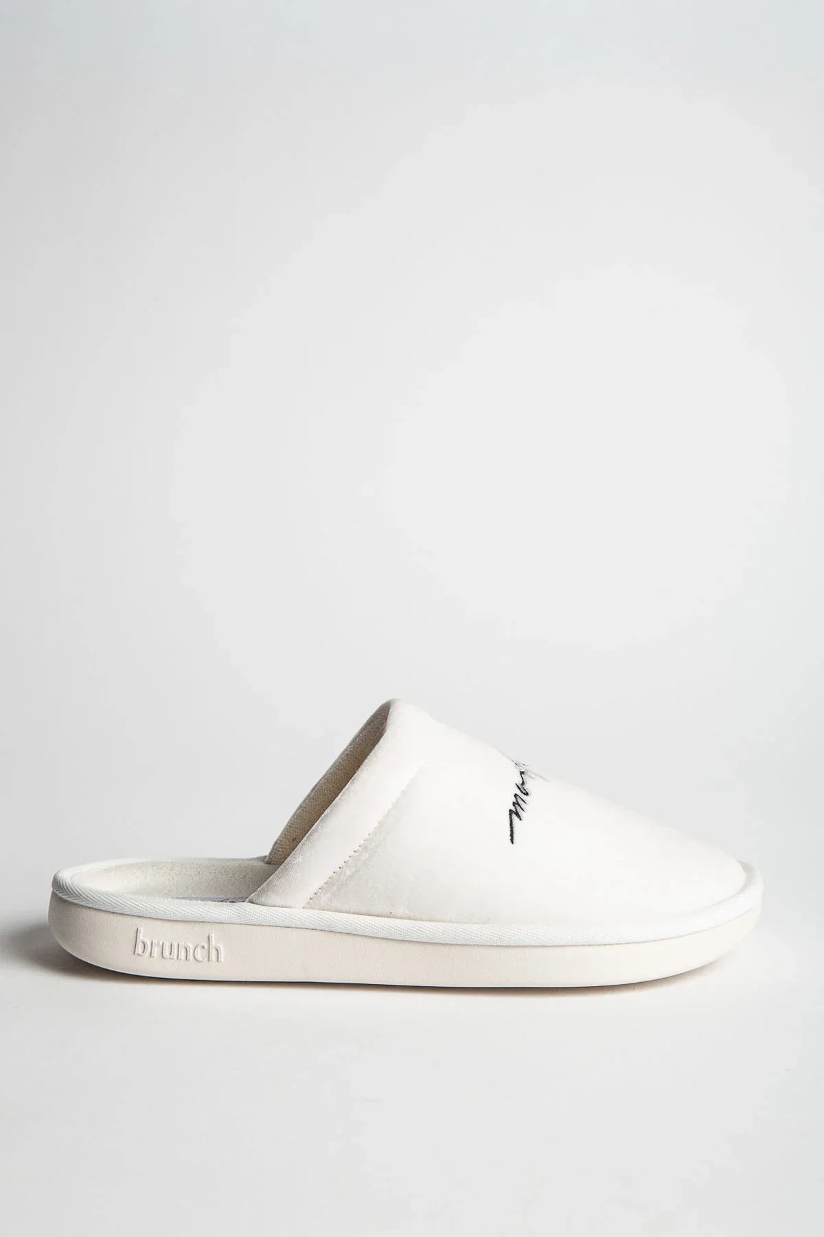 MAXFIELD PRIVATE COLLECTION | WHITE MAXFIELD SLIPPERS