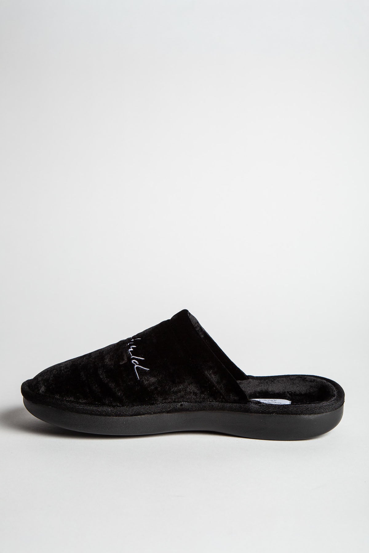 MAXFIELD PRIVATE COLLECTION | BLACK MAXFIELD SLIPPERS