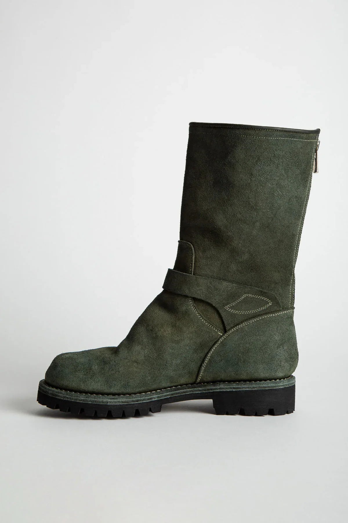 Guidi | Maxfield Engineer Boots in Olive