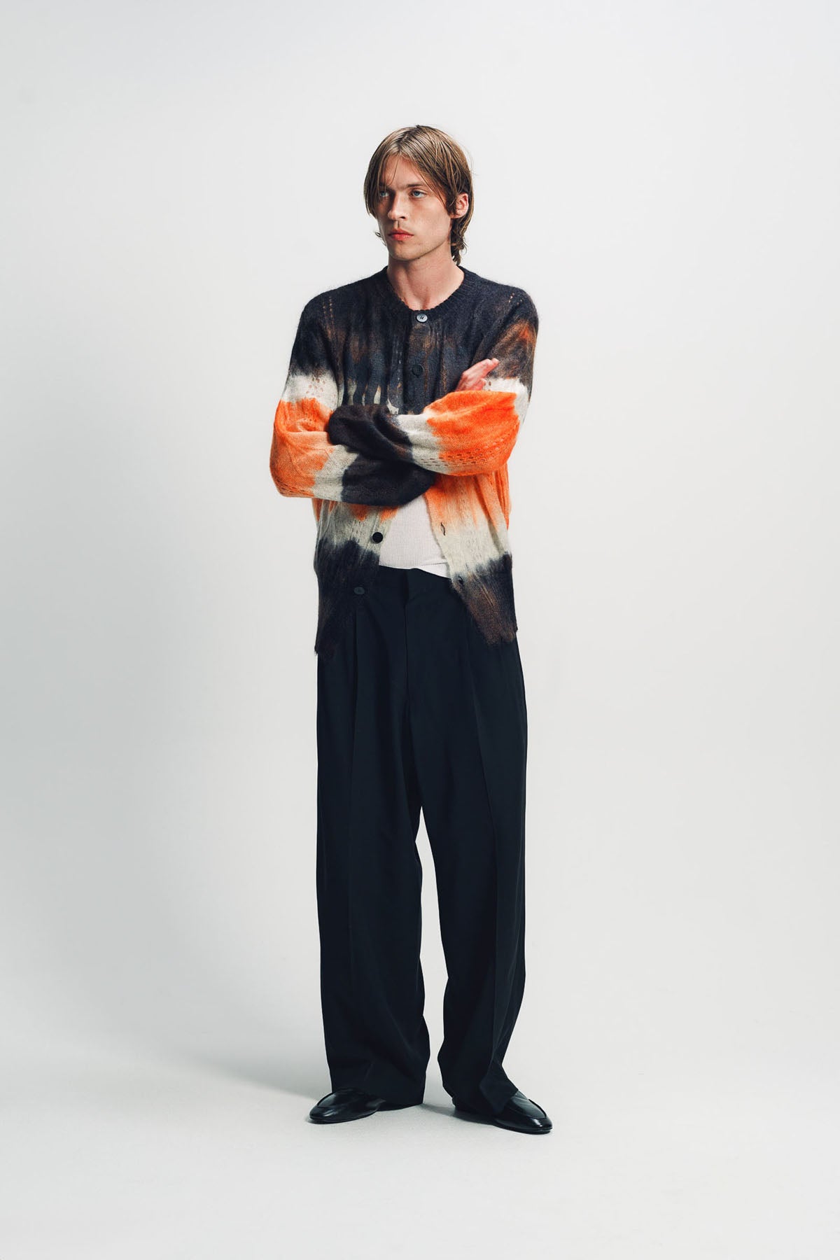 MAGLIANO | PSYCHEDELIC BIMBO CARDIGAN ORANGE MIX