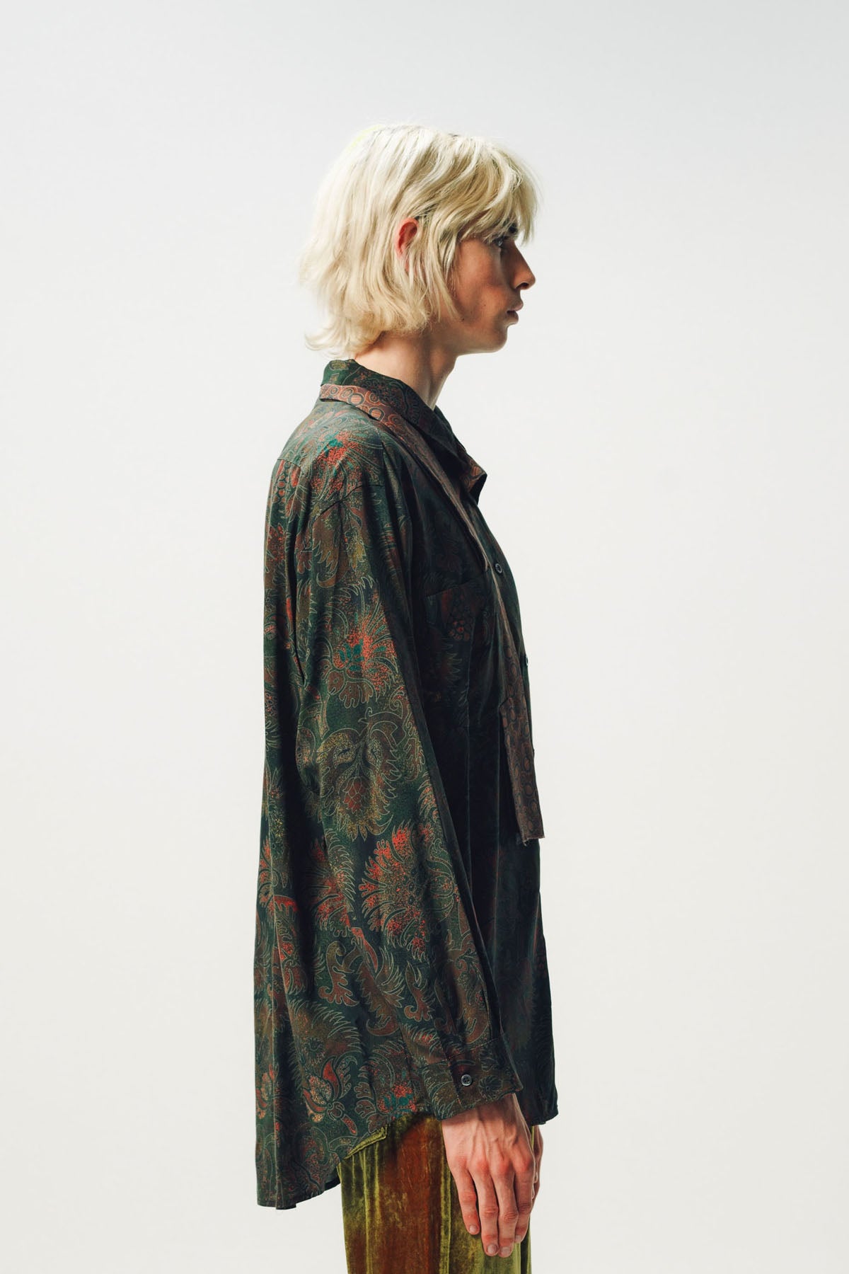 Magliano | Liquid Penna Long Sleeve Pomengrade Green