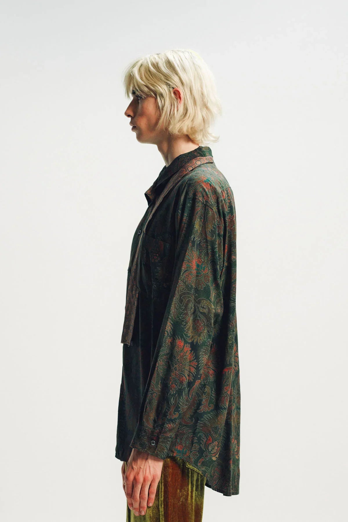Magliano | Liquid Penna Long Sleeve Pomengrade Green