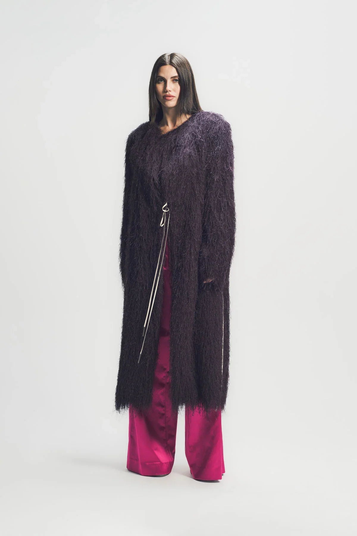 DRIES VAN NOTEN | FRINGED COAT