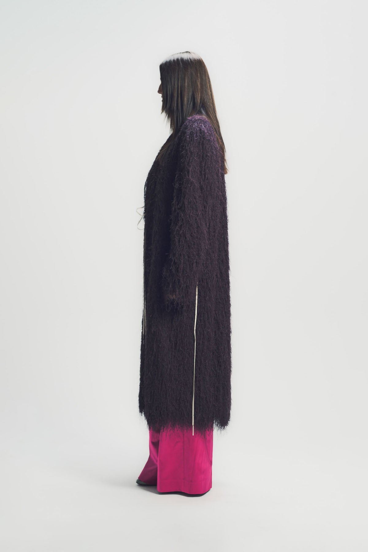DRIES VAN NOTEN | FRINGED COAT