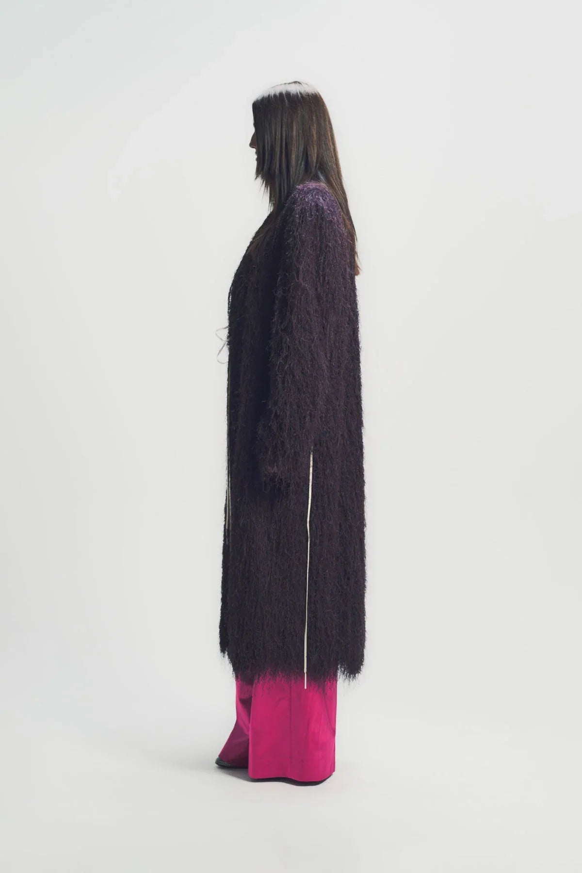 DRIES VAN NOTEN | FRINGED COAT
