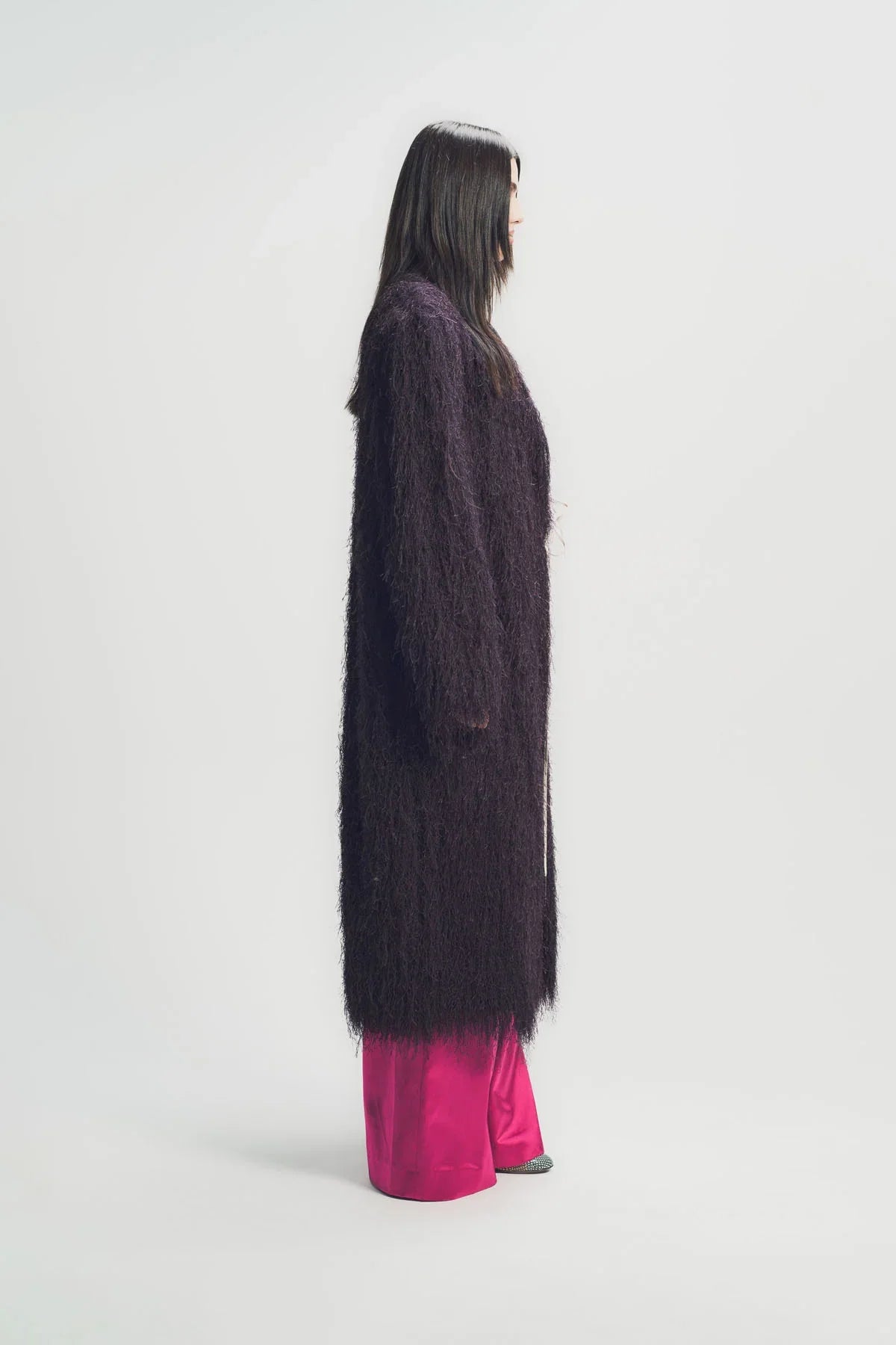 DRIES VAN NOTEN | FRINGED COAT