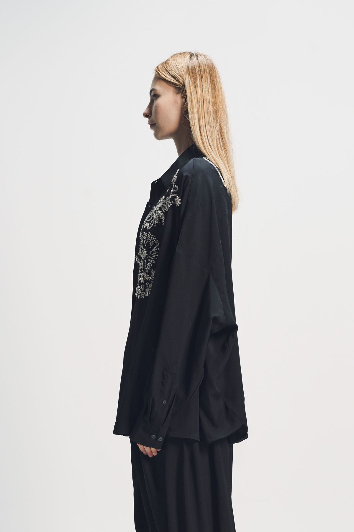 Dries Van Noten | Sequinned Long Sleeve Shirt