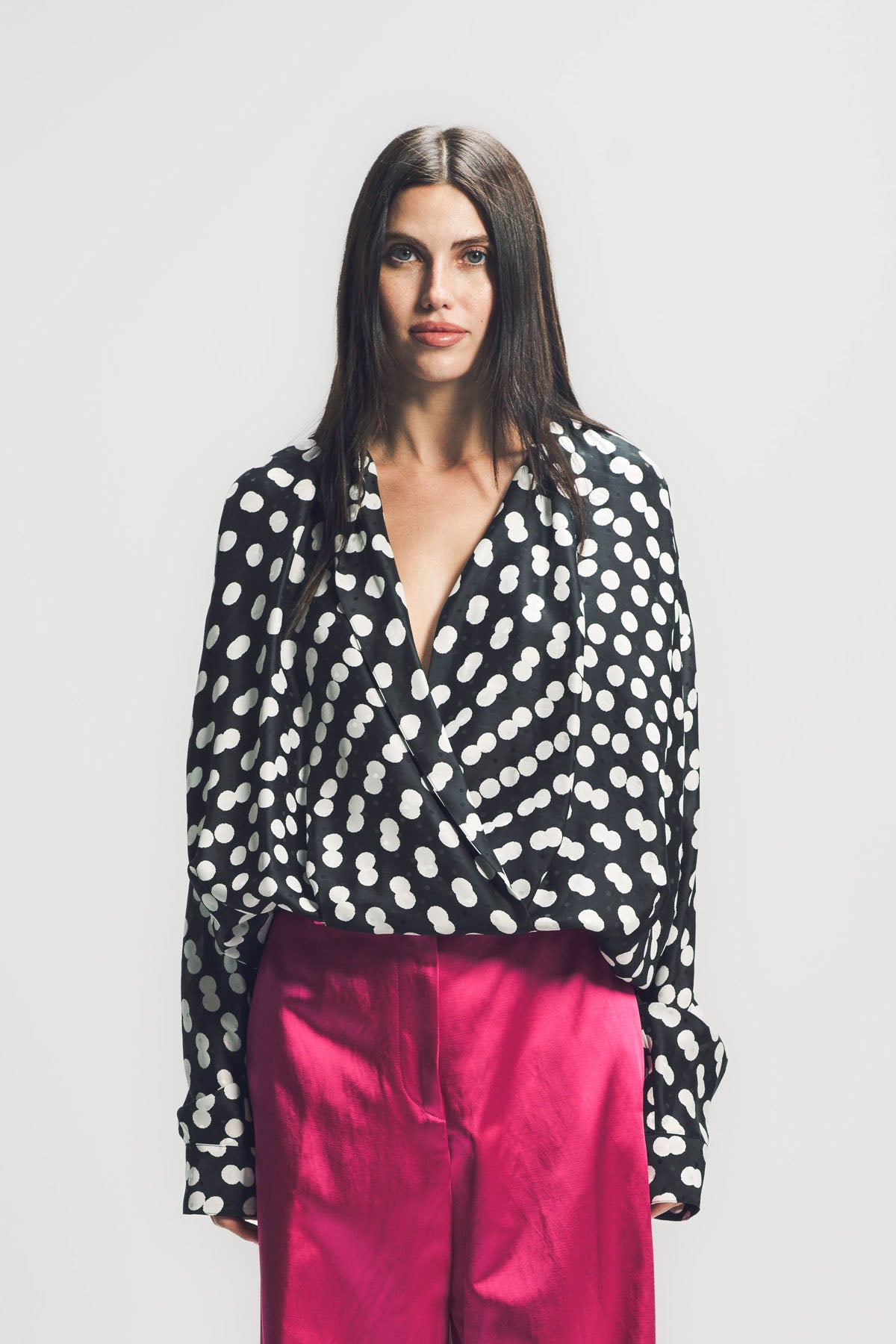 DRIES VAN NOTEN | VISCOSE WRAP SHIRT