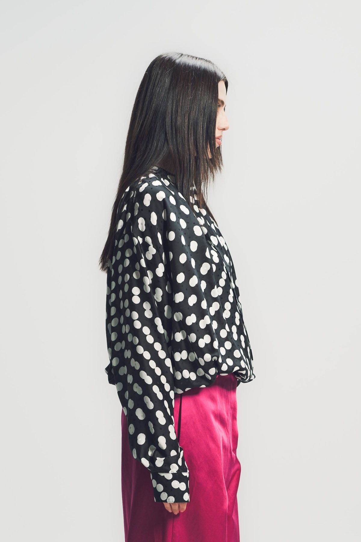 DRIES VAN NOTEN | VISCOSE WRAP SHIRT