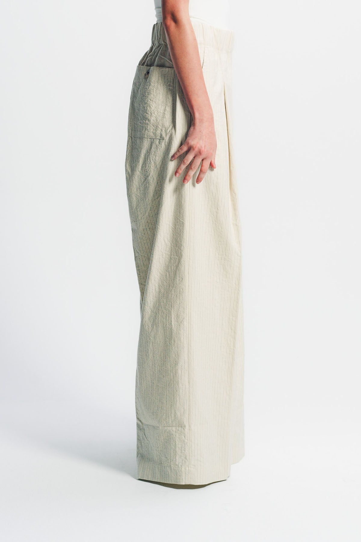 DRIES VAN NOTEN | WIDE PLEATED PANTS