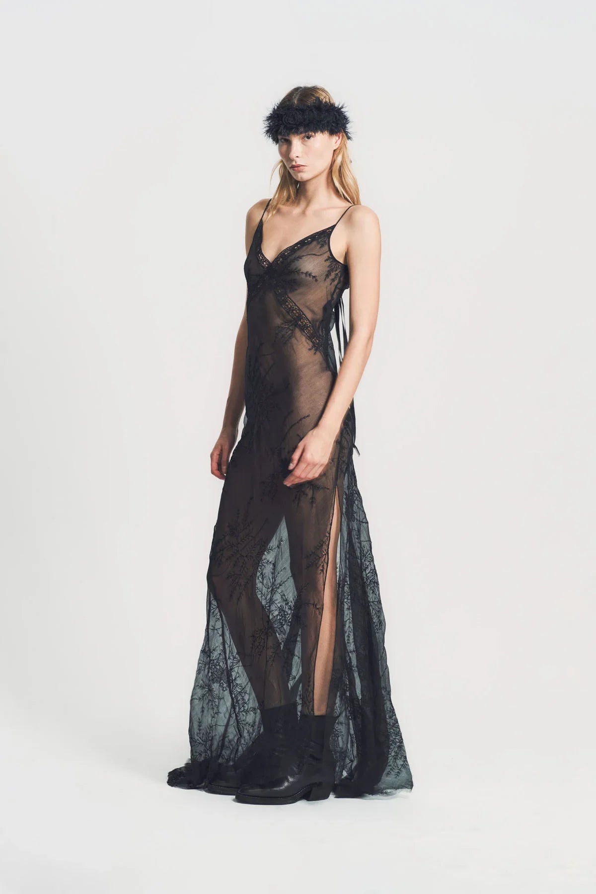 ANN DEMEULEMEESTER | LALA X-LONG BIAS DRESS