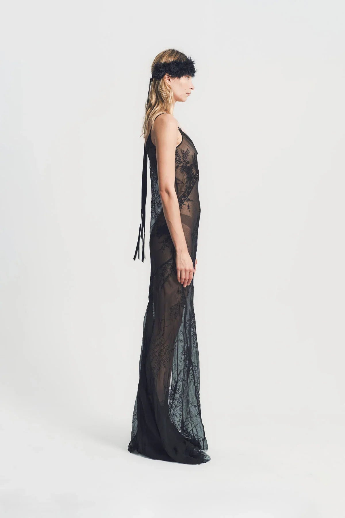 ANN DEMEULEMEESTER | LALA X-LONG BIAS DRESS