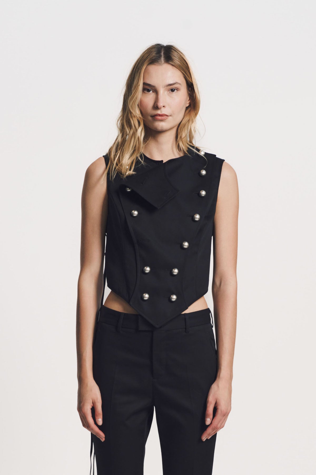ANN DEMEULEMEESTER | GINA TAILORED WAISTCOAT