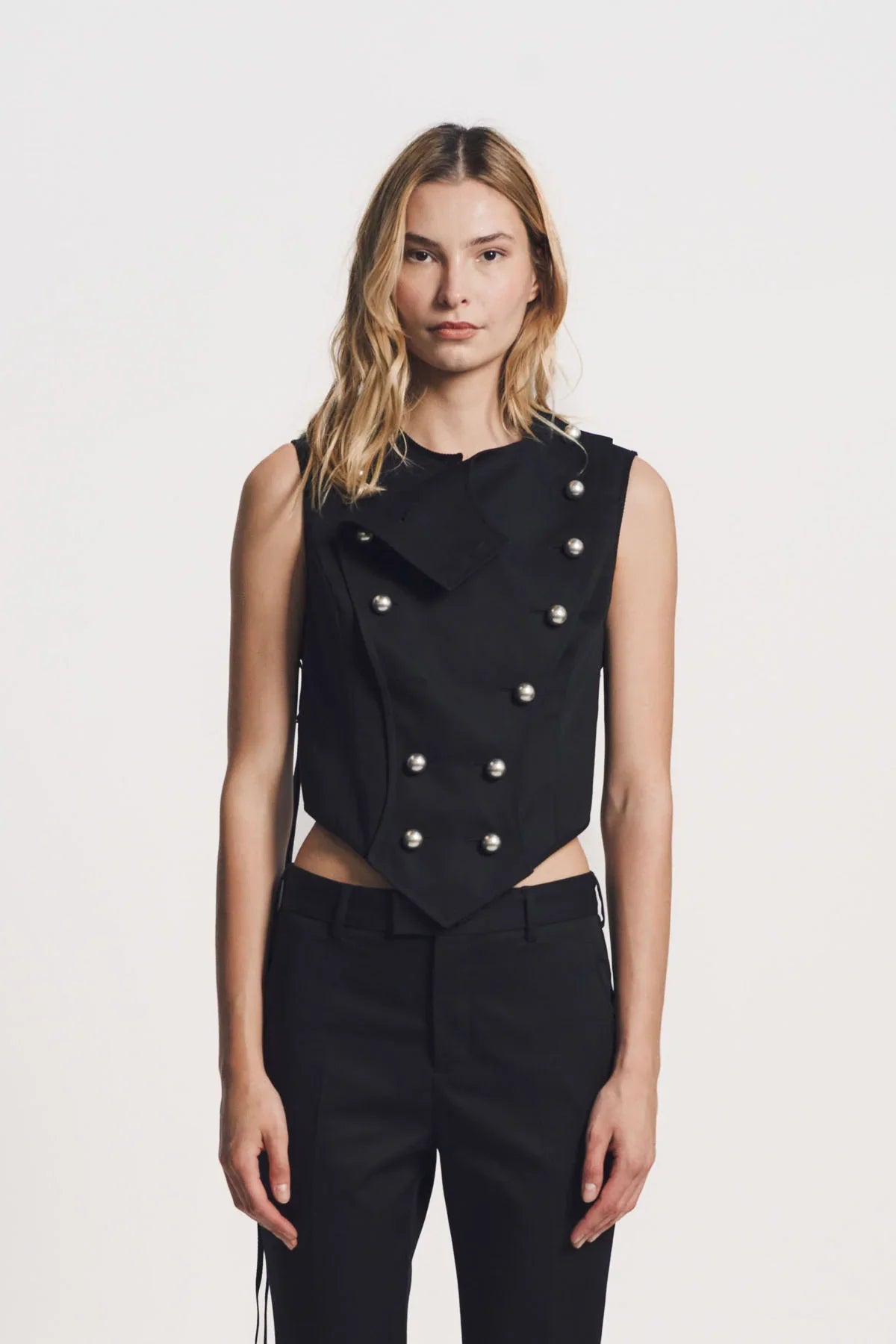 ANN DEMEULEMEESTER | GINA TAILORED WAISTCOAT