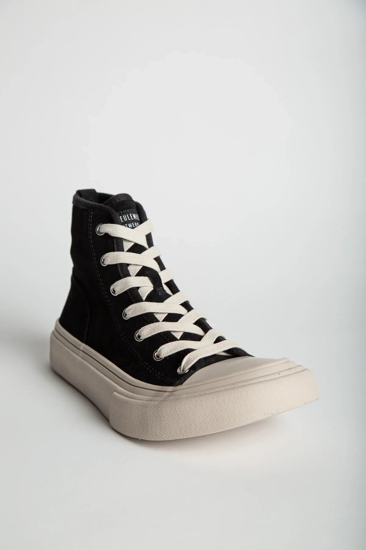 ANN DEMEULEMEESTER | SARIN VULCANIZED MID-TOP SNEAKERS