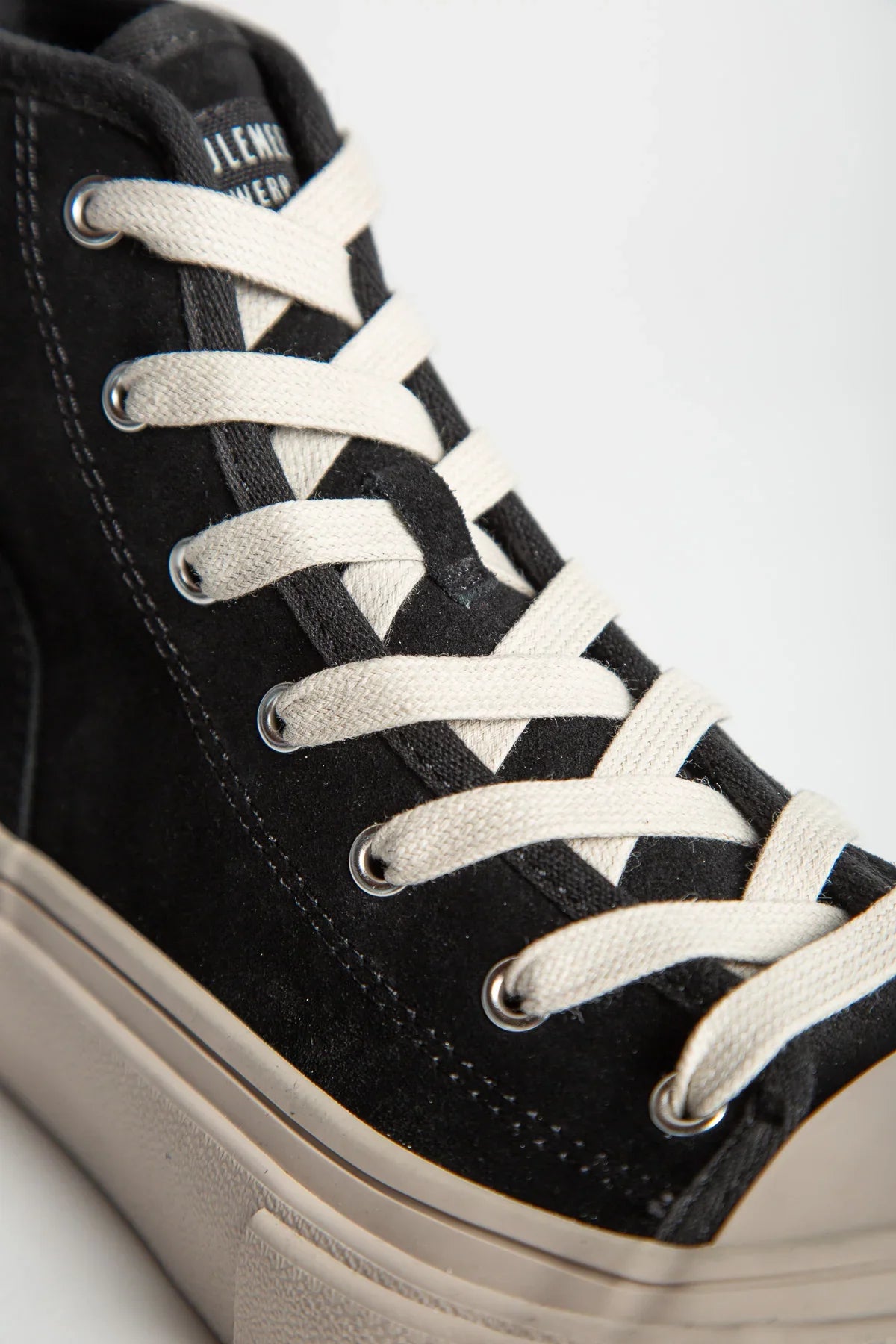 ANN DEMEULEMEESTER | SARIN VULCANIZED MID-TOP SNEAKERS