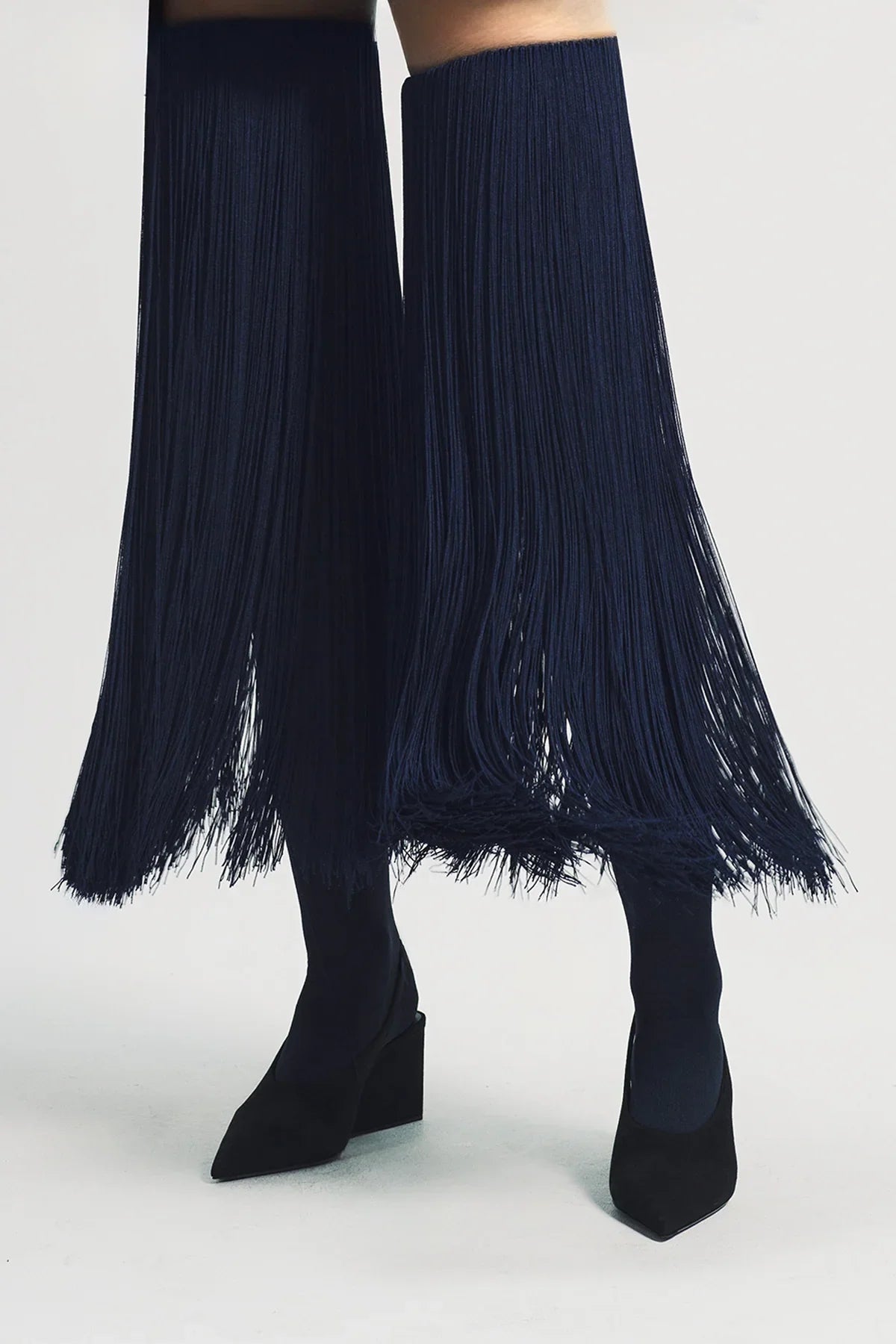 Alaïa | High Fringed Socks