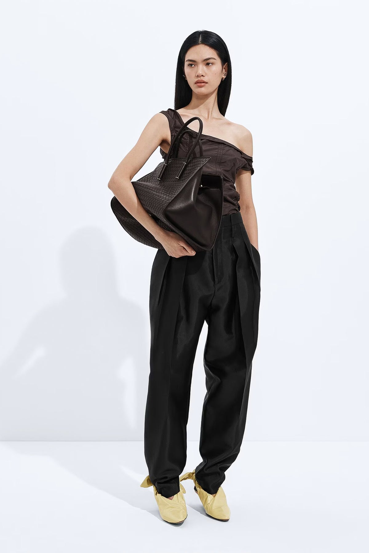 BOTTEGA VENETA | COTTON VISCOSE TROUSERS